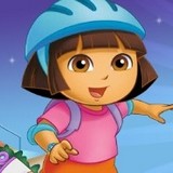 Даша Путешественница: На роликах