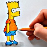 Раскраска Брата: Симпсоны
