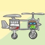 Bad Piggies: Воздушный Удар