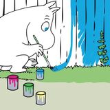 Раскраска Мумми-Тролля