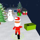3D Бег Санты