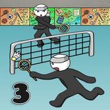 Стикмен: Бадминтон 3