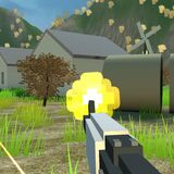 Битва в Пиксельной Деревне 3D