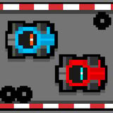 Пиксельный Картинг на 2 Игрока