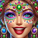Бриллиантовый Макияж: Гламурные Девушки