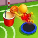 Баскетбол на Батуте 3D