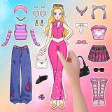 Бумажная Кукла-Дневник: Одевалки DIY