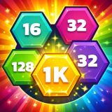 2048 Hex Merge